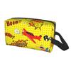 Travel Toiletry Bag for Women Men - Waterproof Cosmetic Toiletries for Girls Kids, Dopp Kit Shaving Makeup Pouch Wash Bags Accessories Organizer, Helicopter view 2