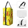 Travel Toiletry Bag for Women Men - Waterproof Cosmetic Toiletries for Girls Kids, Dopp Kit Shaving Makeup Pouch Wash Bags Accessories Organizer, Helicopter view 3