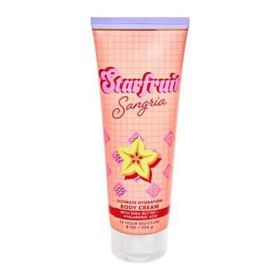 Bath and Body Starfruit Sangria Ultimate Hydration Body Cream | 8 Oz