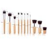 11 Makeup Brush Set Linen Storage Bag Makeup Tools view 2