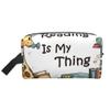 Travel Toiletry Bag for Women Men - Waterproof Cosmetic Toiletries for Girls Kids, Dopp Kit Shaving Makeup Pouch Wash Bags Accessories Organizer, Reading Is My Thing view 1