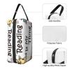 Travel Toiletry Bag for Women Men - Waterproof Cosmetic Toiletries for Girls Kids, Dopp Kit Shaving Makeup Pouch Wash Bags Accessories Organizer, Reading Is My Thing view 3