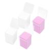 GALPADA 200 Cotton Pads for Eyelash Glue Cleanup 100% Cotton Wipes for Salon Use Effective Eyelash Extension Remover view 1
