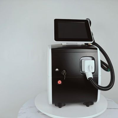 Professional Hair Removal Machine with LCD Display Screen, Cooling System, Black and White