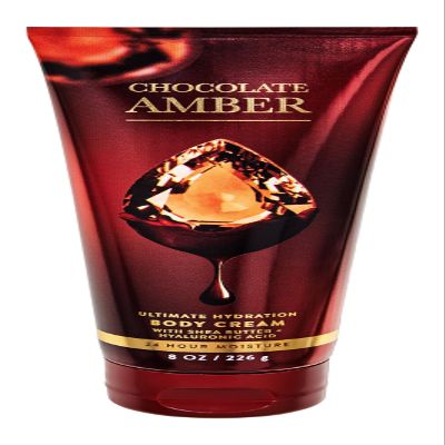 Bath and Body Chocolate Amber Ultimate Hydration Body Cream | 8 Oz