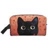 Travel Toiletry Bag for Women Men - Waterproof Cosmetic Toiletries for Girls Kids, Dopp Kit Shaving Makeup Pouch Wash Bags Accessories Organizer, Cute Black Cat view 1
