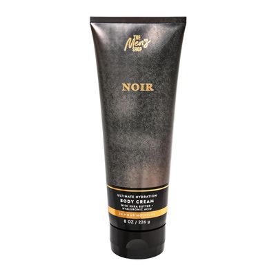 Bath and Body Noir Ultimate Hydration Body Cream For Men | 8 Oz