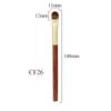 1pc Hand Crafted Makeup Brushes Soft Goat Squirrel Hair Powder Blush Eye Shadow Blending Brush Rosewood Handle Professional Make Up Brushes (SF26) view 2