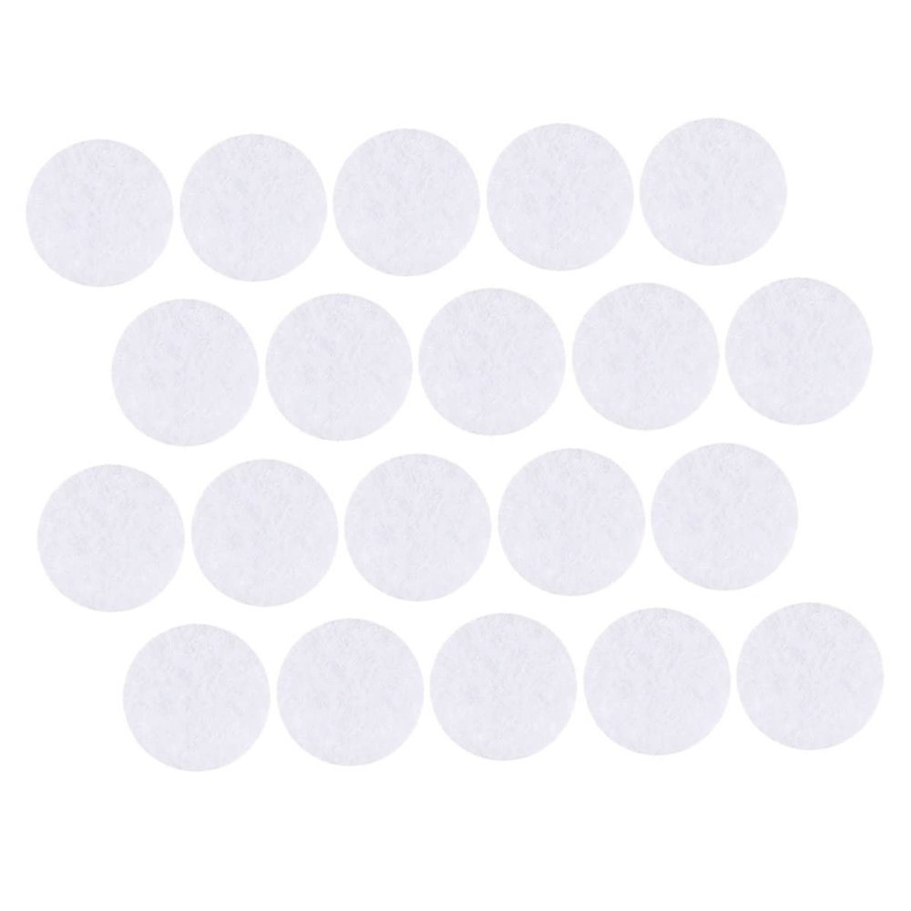 FOMIYES Cotton Filter Pads 150pcs 16mm Round Replacement for Machines High-Quality Beauty Supplies for Facial Vacuum Treatments