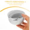 DEARMAMY Men Marble Shaving Bowl Durable Porcelain Soap Container for Capacity Stable Base for Home Use and Giving view 3