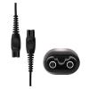 8V 100MA HQ850 Wall Plug AC Power Razor Charge AdapterCompatible for PhilipsHQ915 HQ916 HQ988 HQ909 S5077 S5080 S5077 FT618 FT668 Shaver.(Only USB Cable) view 2