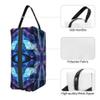 Travel Toiletry Bag for Women Men - Waterproof Cosmetic Toiletries for Girls Kids, Dopp Kit Shaving Makeup Pouch Wash Bags Accessories Organizer, Blue Mandala view 3