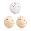 3 Pack Bath Bombs for Women Spa Gift Set with Rose Milk Lemon Essential Oils Sea Salt Moisturizing Relaxing Birthday Gift for Her Bubble Bath Skincare Relaxation Aromatherapy Gifts view 1