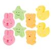 FOMIYES 8pcs Bath Sponge Set Cute Animal Shapes for Soft Foaming Brush for Gentle Cleaning for Bathing Face Washing Hand Cleaning view 1
