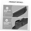 DECOMELODY 1 Set Eyebrow Trimming Kit Grooming Tools with Razor Scissors Tweezers Brush for Makeup for Daily Use for Birthday Holidays view 3