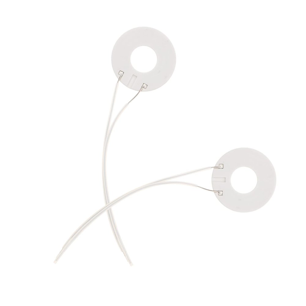 FOMIYES 2Pcs Ceramic Heating Rings for Hair Dressing Machine Durable High Temperature Replacement Coil Parts Easy Installation Stable Performance Compatible with Hairdressing Tools