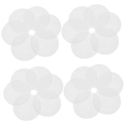 COLLBATH 200pcs Round Non Woven Facial Pads Diameter Soft Absorbent Makeup Remover Wipes Lightweight Portable for Nail Art Skin Care and Makeup Removal Pack