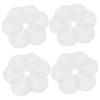 COLLBATH 200pcs Round Non Woven Facial Pads Diameter Soft Absorbent Makeup Remover Wipes Lightweight Portable for Nail Art Skin Care and Makeup Removal Pack view 1