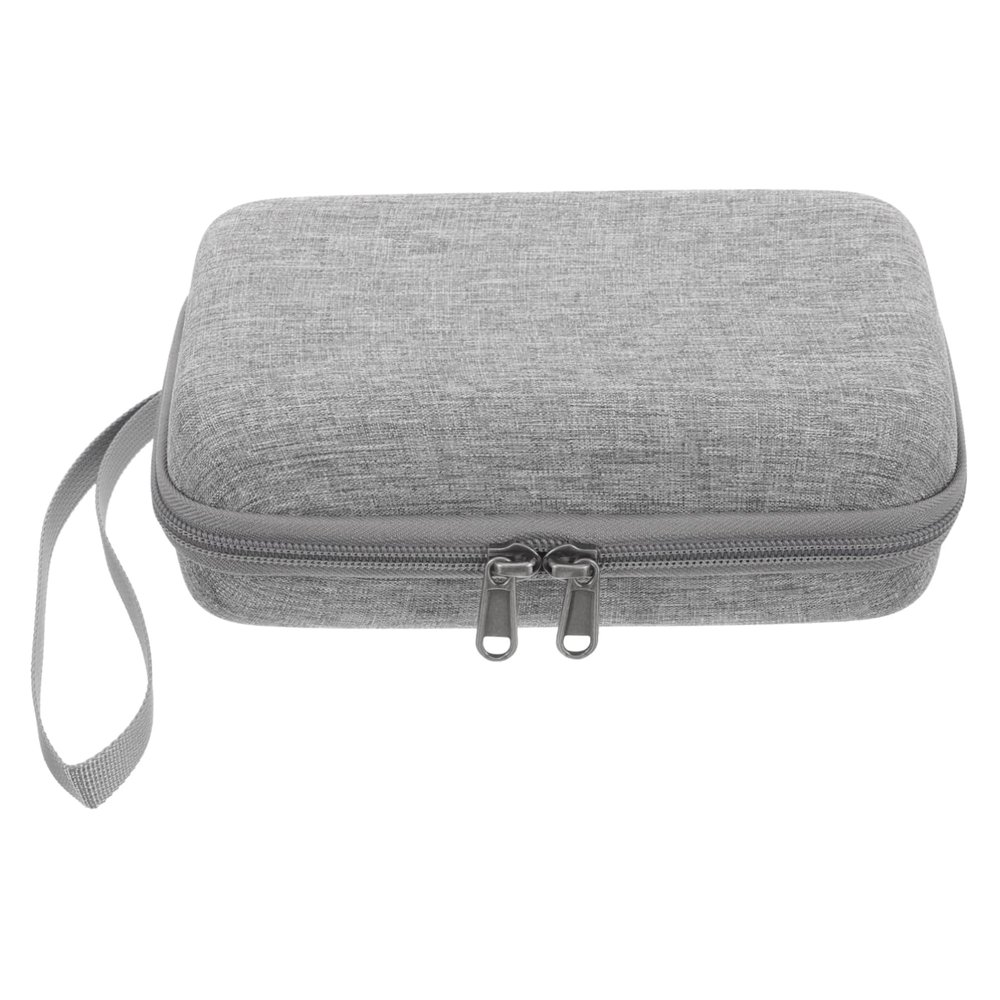 Angoily Portable Makeup Travel Case Small Suitcase for Women Stylish Shells Organizer for Cosmetics Toiletries for Travel Daily Use