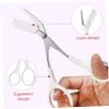 GALPADA 1Set Eye Brow Shaping Kit Transparent Eyebrow Trimmer with Scissors and Razor for Precise Grooming Safe Design for Women and Men view 3