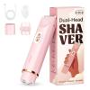 Mpotmiy 2-in-1 Electric Shaver for Women, Dual-Head Bikini Trimmer, Gift view 1