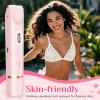 Mpotmiy 2-in-1 Electric Shaver for Women, Dual-Head Bikini Trimmer, Gift view 2