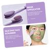 WRITWAA Dual End Silicone Face Mask Applicator Brush Tool for Facial Cleansing and Mask Application Suitable for Beauty Salons and Home Use Easy to Clean and Use view 3
