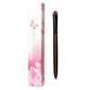 1pc Hand Crafted Makeup Brushes Soft Goat Horse Hair Synthetic Fiber Stippling Blush Eye Shadow Blending Cocnealer Brush Ebony Wood Handle Professional Make Up Brushes (R111) view 1