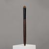 1pc Hand Crafted Makeup Brushes Soft Goat Horse Hair Synthetic Fiber Stippling Blush Eye Shadow Blending Cocnealer Brush Ebony Wood Handle Professional Make Up Brushes (R111) view 3