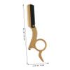 GALPADA 2Pcs Manual Beard Razor for Men Classic Straight Razor for Barber Shops Home Use Safe for Shaving Beard Body Hair Eyebrows Includes Options view 2