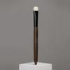1pc Hand Crafted Makeup Brushes Soft Goat Horse Hair Synthetic Fiber Stippling Blush Eye Shadow Blending Cocnealer Brush Ebony Wood Handle Professional Make Up Brushes (R114) view 3