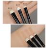 1pc Hand Crafted Makeup Brushes Soft Goat Horse Hair Synthetic Fiber Stippling Blush Eye Shadow Blending Cocnealer Brush Ebony Wood Handle Professional Make Up Brushes (R114) view 4