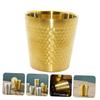 FOMIYES 1Pc Stainless Steel Shaving Bowl for Men Elegant Foaming Soap Cup Compact Design for Easy Travel and Daily Use Barber Shaving Tool view 2
