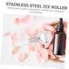 FOMIYES 2pcs Ice Globes for Facials Stainless Steel Cooling Rollers for Facial Massage Ergonomic Handle Reduce Puffiness Enhance Circulation for and Gifting view 3