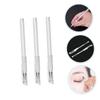 BESTYASH 3pcs Waterproof Oil Pen for Microblading Eyebrow Mapping and Tattooing Precise Marking Tool for Eyebrow Cosmetics Suitable for Professionals and Beginners view 4
