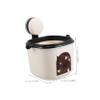 ABOOFAN Suction Cup Shower Wall Storage Bathroom Organizer No Drill Suction Cup Storage Basket for Toiletries view 2