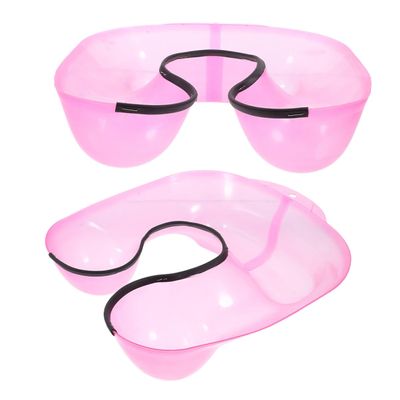 Beavorty 2Pcs Hair Perming Neck Tray Durable Hair Washing Tray for Salon Use Versatile Hairdressing Tool for Barbers DIY Enthusiasts Easy to Clean Maintain