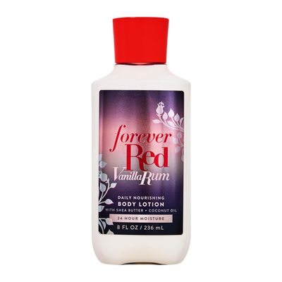 Bath and Body Forever Red Vanilla Rum Nourishing Body Lotion - 8 Fl Oz