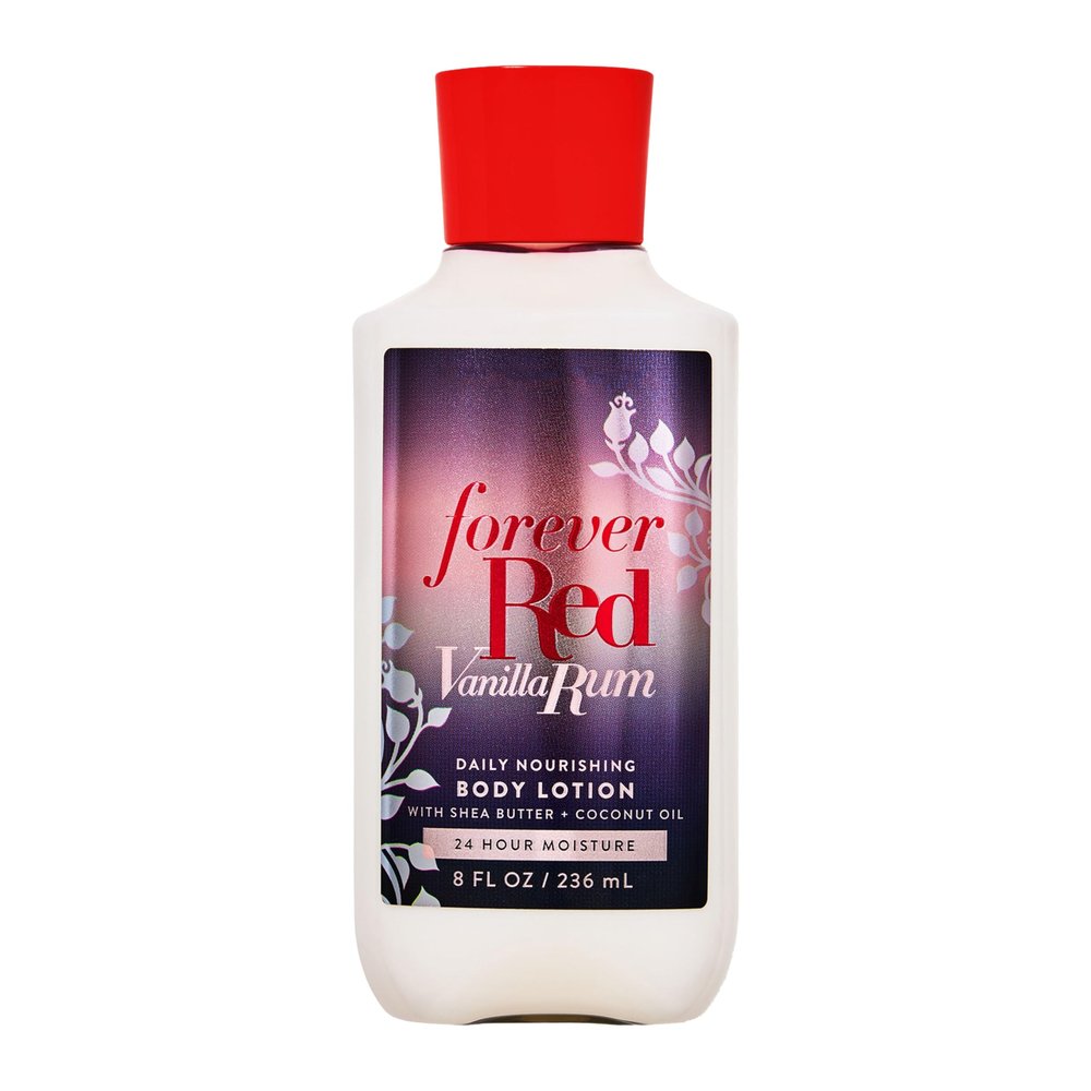 Bath and Body Forever Red Vanilla Rum Nourishing Body Lotion - 8 Fl Oz