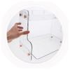 PRETYZOOM 2Tier Cosmetic Organizer Transparent Makeup Storage Holder for Bathroom Bedroom Space Saving Vanity Organizer Stylish Design for Tidy Storage view 4