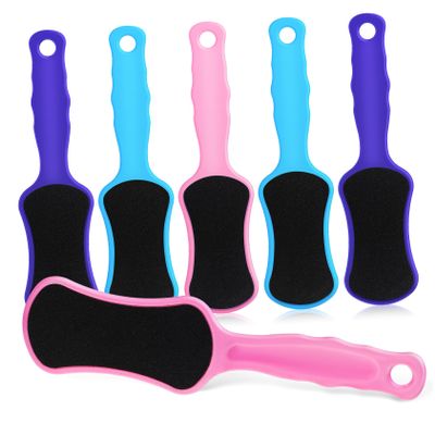 6 Pcs Exfoliating Foot Files Dead Skin Remover Pedicure Tools for Feet for Dry Rough Skin Care