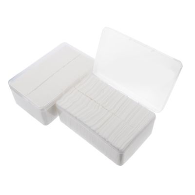LOORGVEL 2000pcs Disposable Non Woven Fabric Cleaning Pads for Makeup Removal and Skin Care Soft Gentle Lightweight Personal Care Tools for Daily Use and Travel