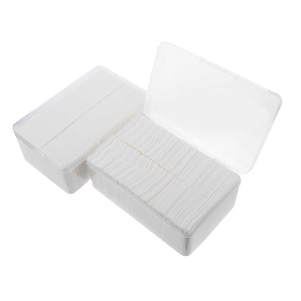 LOORGVEL 2000pcs Disposable Non Woven Fabric Cleaning Pads for Makeup Removal and Skin Care Soft Gentle Lightweight Personal Care Tools for Daily Use and Travel