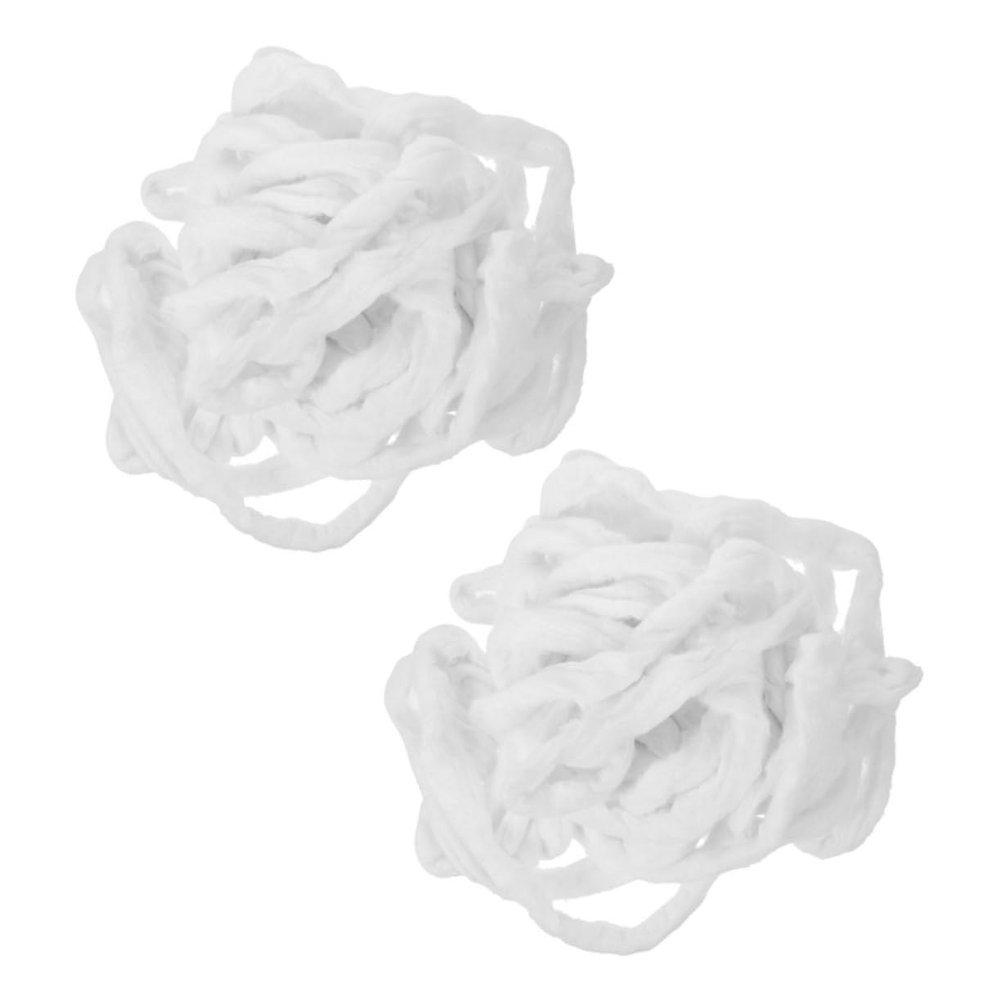ASAKKURA 2 Pack Perm Cotton Roll Strips High Absorbent Salon Supplies for Hair Perming Soft Comfortable Convenient Design with Outer Wrap for Easy Use Single Use Cotton Rolls for Nail Art