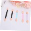 FOMIYES 100 Pcs Dual Sided Eyeshadow Brushes for Makeup Application Disposable Sponge Eye Shadow Applicators for Beginners Professionals for Parties Weddings Everyday Use view 4