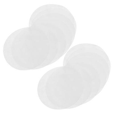 ARTSEWPLY 200pcs Round Non-Woven Makeup Remover Pads 7.5cm Diameter Soft Facial Cleansing Wipes for Skin Types for Daily Use and Travel