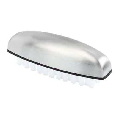 Homoyoyo Stainless Steel Nail Scrubber Brush - Durable Hand & Toe Cleaner Tool for Effortless Nail Care - Ideal for Home and Salon Use Design for Effective Cleaning