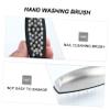 Homoyoyo Stainless Steel Nail Scrubber Brush - Durable Hand & Toe Cleaner Tool for Effortless Nail Care - Ideal for Home and Salon Use Design for Effective Cleaning view 4