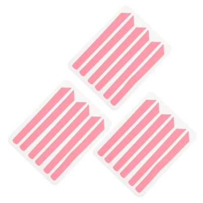 3 Sheets Silicone Eyelash Lift Pads Soft Perming Eye Shields for DIY Eyelash Makeup Safe Comfortable Design for Lash Extensions and Curling Lightweight Portable