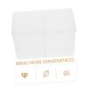 ABOOFAN 3Pcs Nail Cotton Pad Dispenser Case Holder Box Makeup Storage Organizer for Cotton Pads Swabs Sponges Quality Convenient Access for Beauty view 3